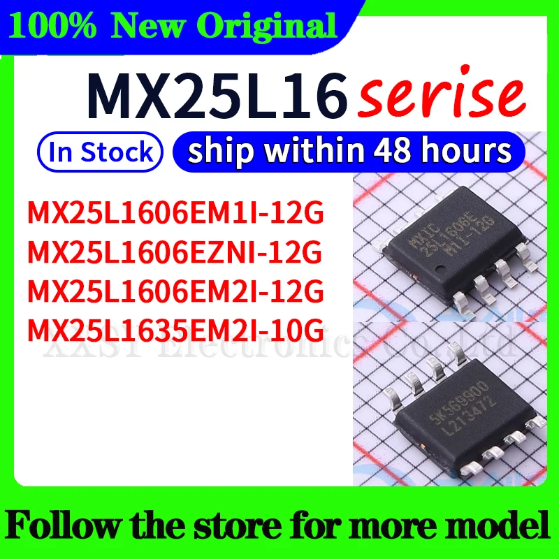

MX25L1606EM1I-12G MX25L1606EZNI-12G MX25L1606EM2I-12G MX25L1635EM2I-10G В наличии 48-часовая доставка