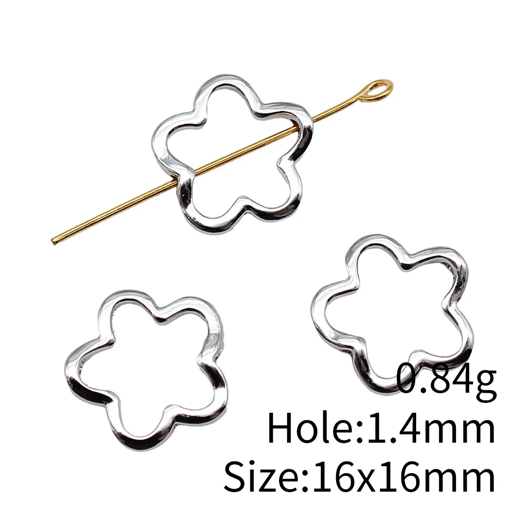 Newarrivals Accessories Parts Flower Small Hole Beads Spacer Jewelry Findings & Components Fittings