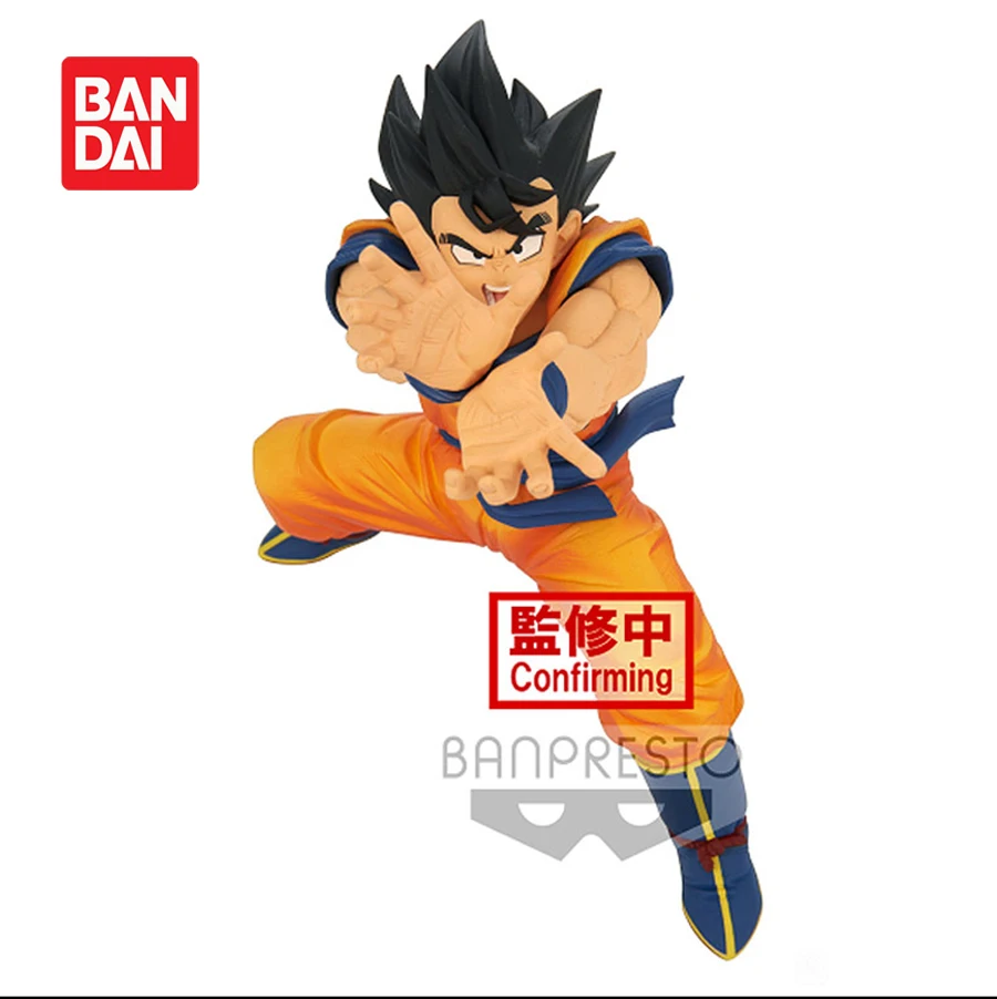 Original Banpresto Dragon Ball Super Zenkai Solid Goku Shock Wave Action Figure 170mm Anime Figurals Collectible Model Doll Toys