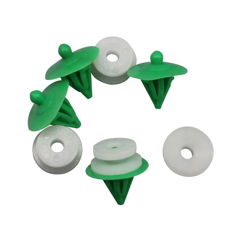 10Pcs For 10.6mm Hole OE: 7703077354 Plastic Auto Door Side Skirt Retainer Clip Car Bottom Skirt Trim Fastener Buckle   D390