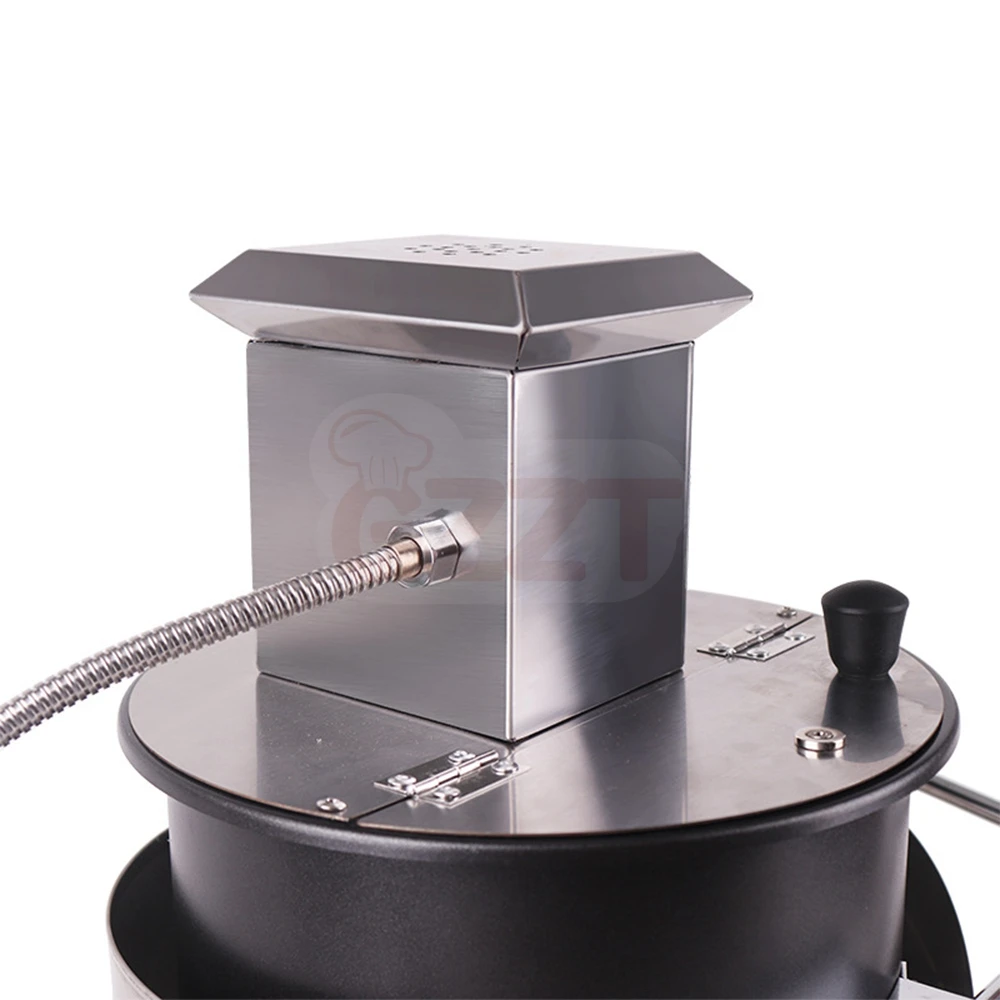 Небольшая настольная промышленная газовая коммерческая машина для попкорна с карамельными шариками для продажи, популярный чайник, кукурузная попкорн, газовая машина для попкорна