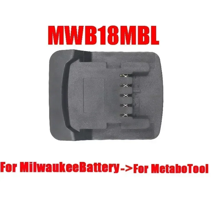 MWB18MBL Battery Adapter Converter Converts for Milwaukee 18V Lithium Batteries To for Metabo 18V Batteries for Metabo Tools Use