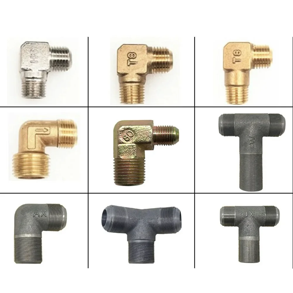 Connector Replaces Air Pump Elbow 1/2 1/4 1/8 1pc Air Compressors Parts Durable For Air Compressor High Quality