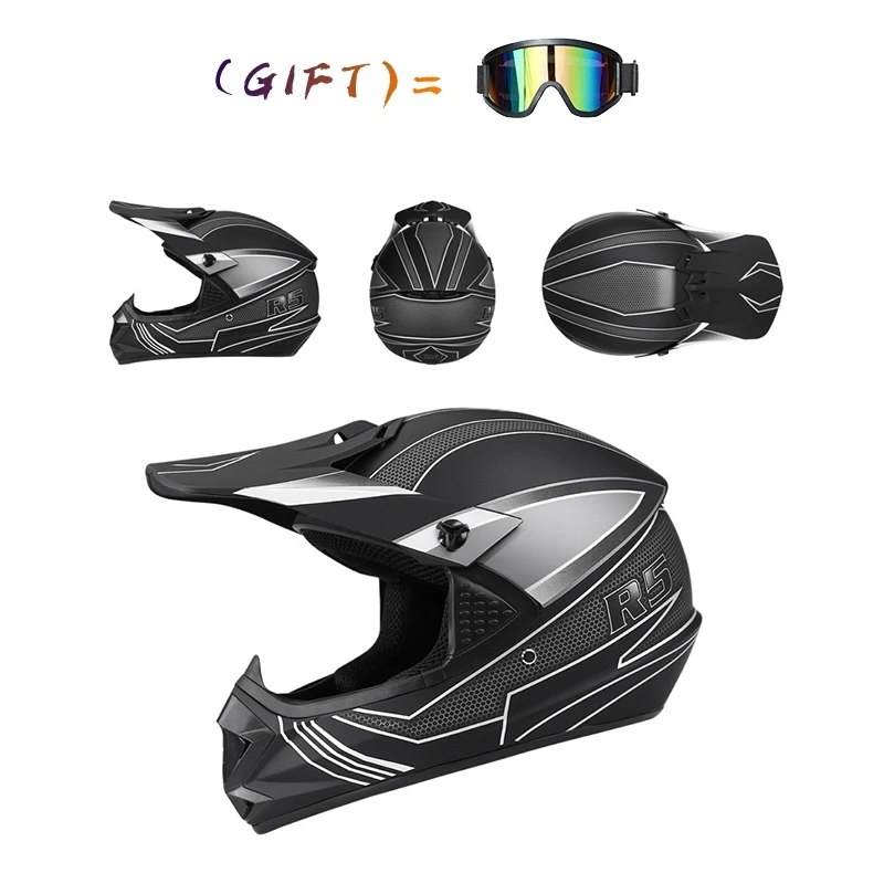 

MTB Off-road Mountain Full Face Motorcycle Motobiker Helmet Classic Bicycle Racing Helmet Motocross Downhill Bike Helmet