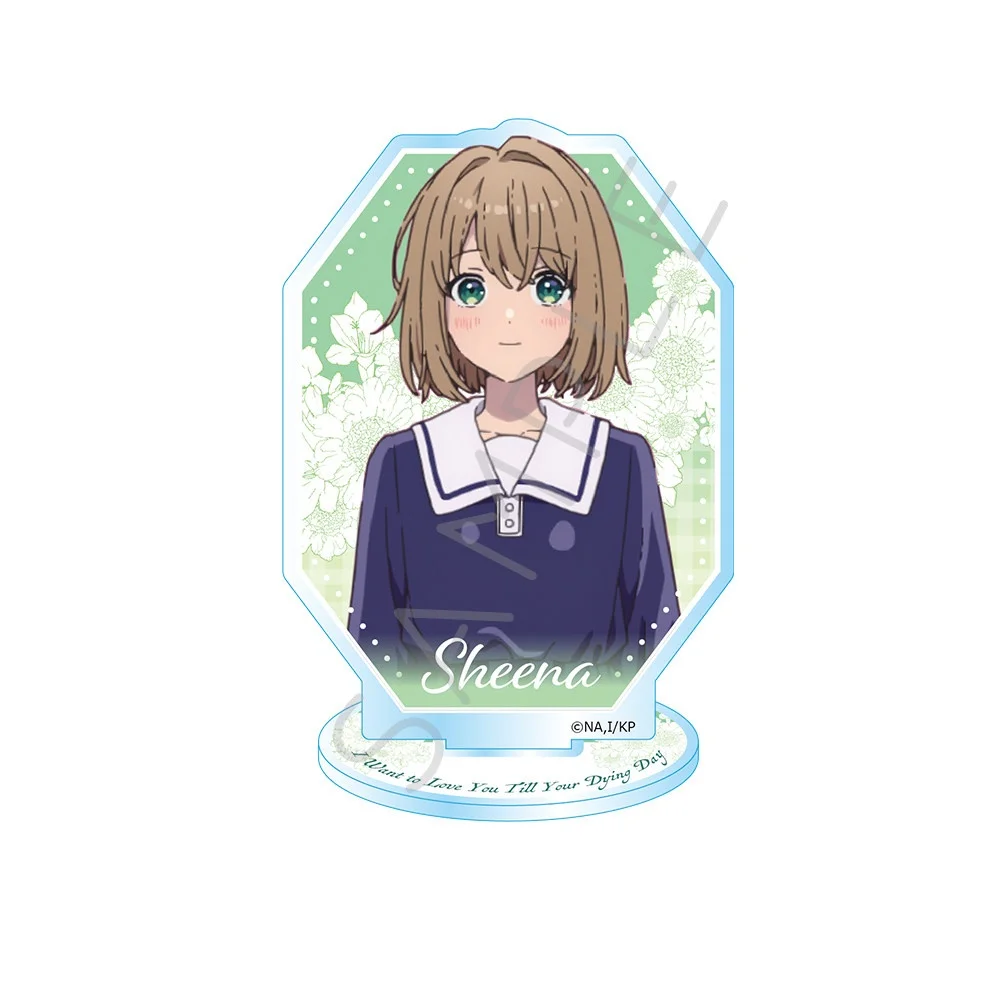 GL I Want to Love You Till Your Dying Day Sheena Totsuki Mimi Kagari  Acrylic Stand Model Plate Keychains Desktop Ornament