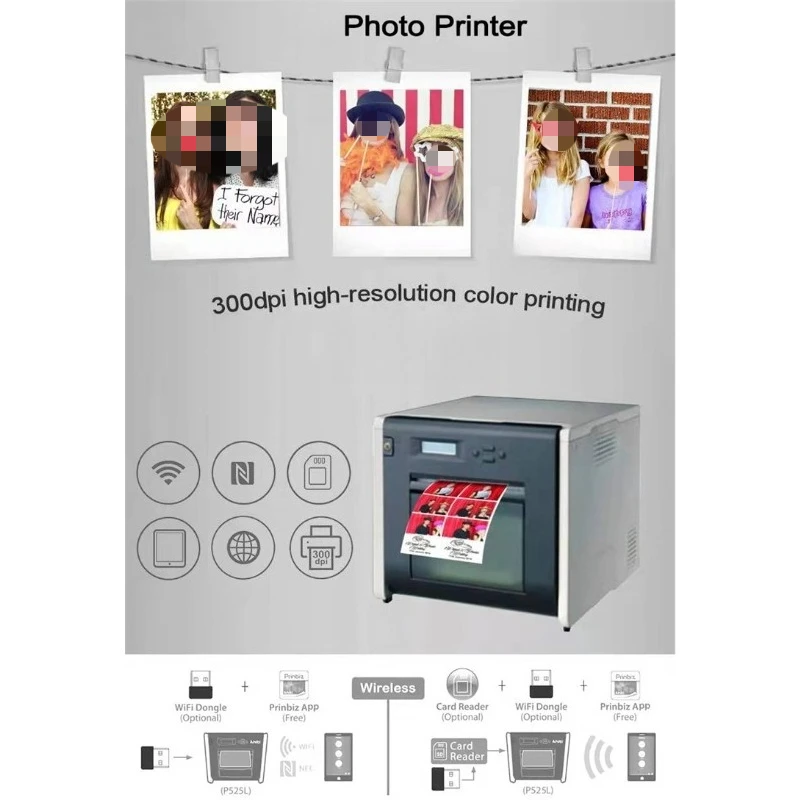 Picture 3: Photo Printer Fast Printing Speed No Need Ink  Photo Printer