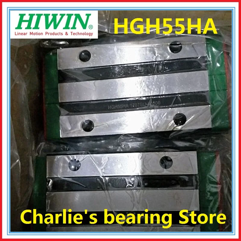 1pc 100% brand new original genuine Hiwin brand linear guide carriage HGH55HA