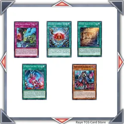 Cartes YugiChaînes Sincomparator Spoils Common Components DIY, Diabellstar the Black Witch Playing, non originales, 12 pièces