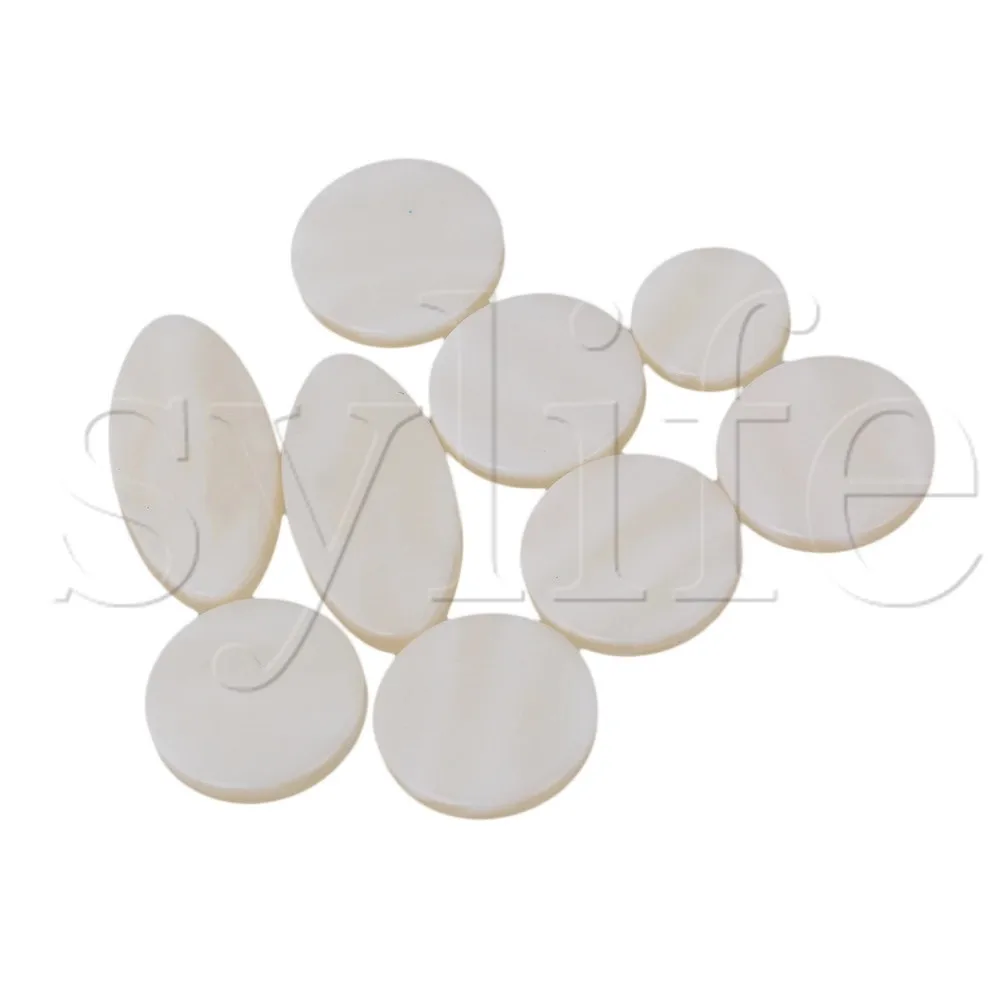 NEW Plastic Saxophone Key Buttons Inlays 1 Set(9 Pcs) FOR Alto