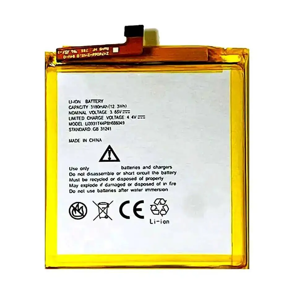 Li3941t44p8h826453 (كابل) لبطارية Zte Blade 40 Axon M 5.5 7 9 10 20 30 Pro 5G 2017 Ultra 2023 2019 2020 2022 #3