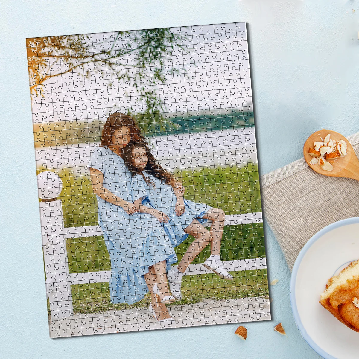 35/150/300/500/1000pcs Custom Photo Customizable Picture Jigsaw puzzle Personalised Decompression Puzzles Gifts for Commemorativ