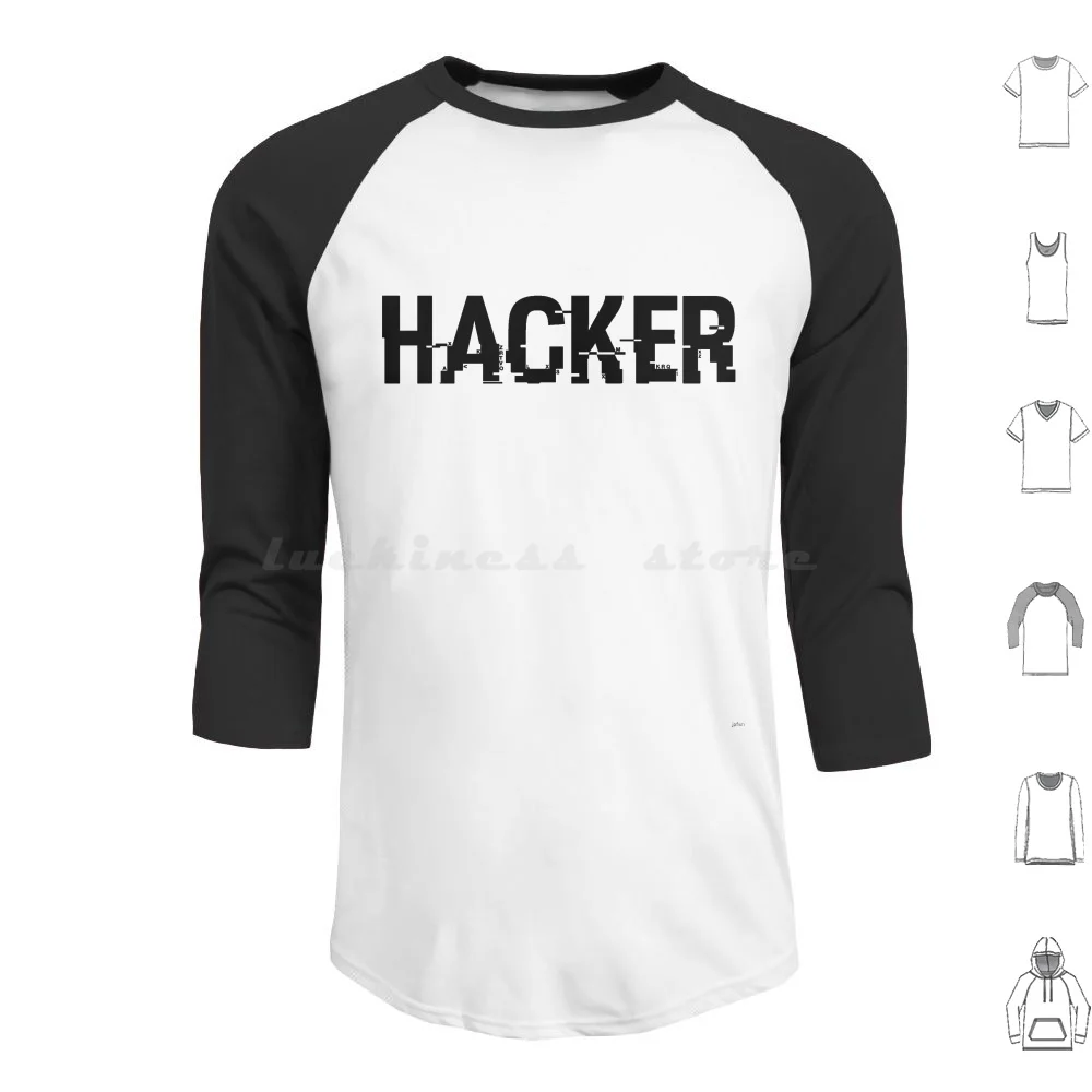 Hacker Hoodies Long Sleeve Hacker Hacking Hack Cracker Coding Web Design Developer Creative Anonymous