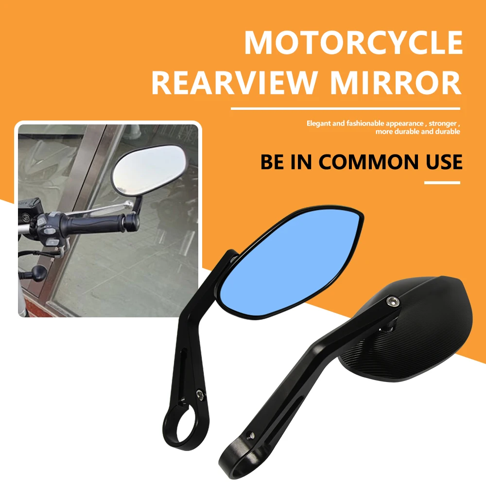 

Rearview Mirror For General Model Motorcycle Accessories Handlebar Side Hand Mirrors for YAMAHA MT09 R1 MT 07 Honda