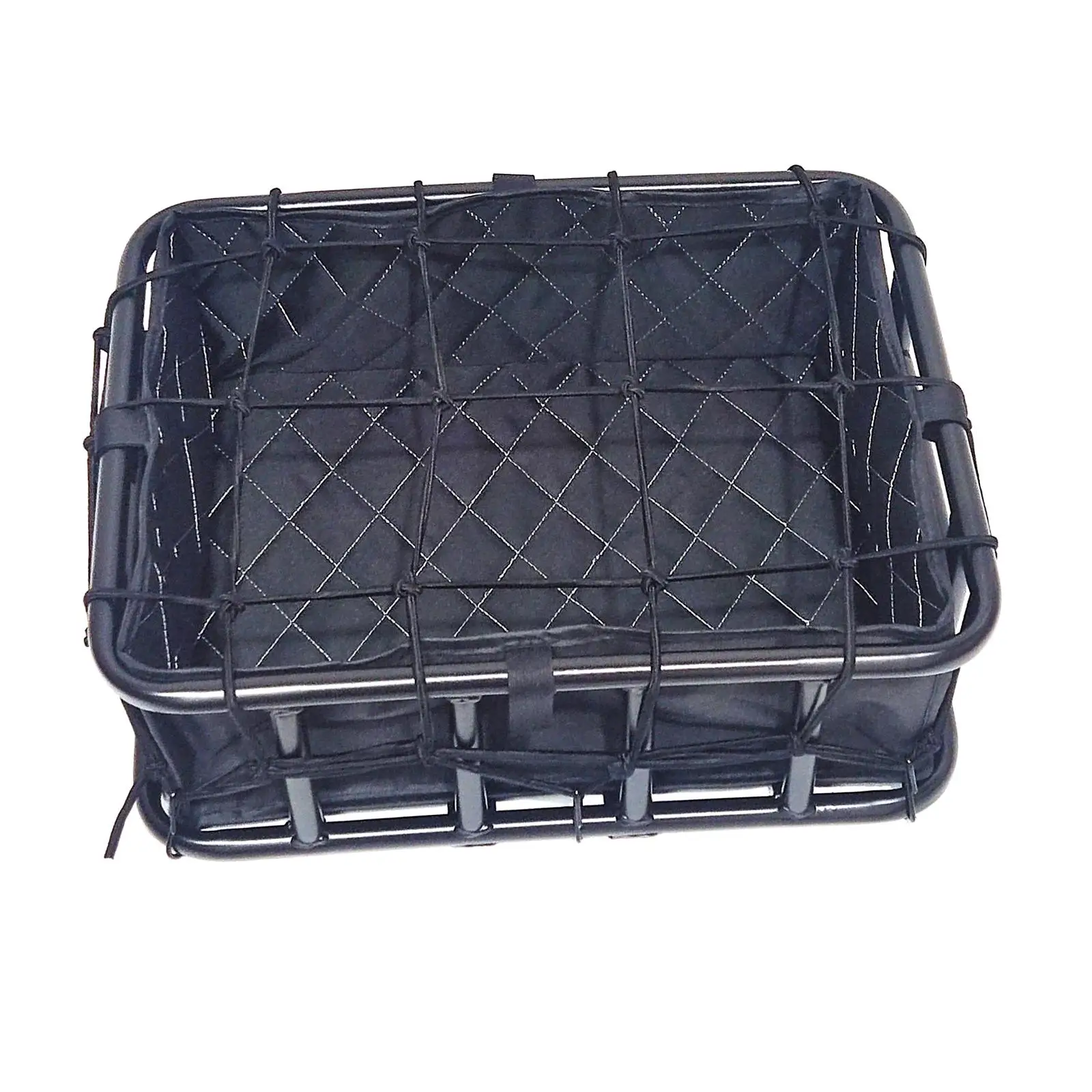 

Задняя корзина для велосипеда с аксессуарами для вкладыша. Простота установки. Декоративная грузовая сетка для.