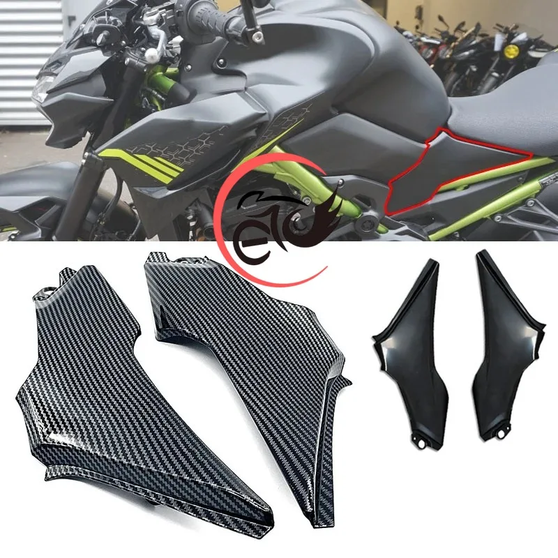 

2024 New Z900 Motorcycle Left Or Right Seat Side Frame Cover Fairing Fit For Kawasaki Z 900 2017-2022 2023 Carbon Fiber Z-900