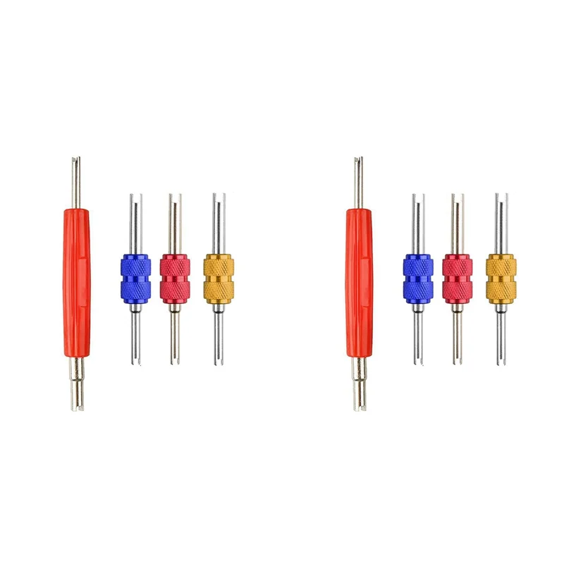 

FSTE-8Pcs R134 R12 Инструмент для удаления сердечника штока клапана кондиционера HVAC (инструмент для удаления)