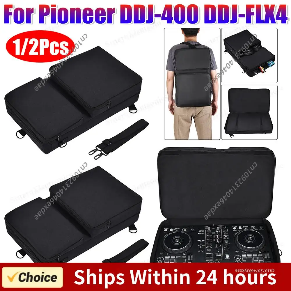 

Портативные защитные чехлы для проигрывателей, пылезащитные сумки для хранения с плечевым ремнем, аксессуары для Pioneer DDJ-400 DDJ-FLX4