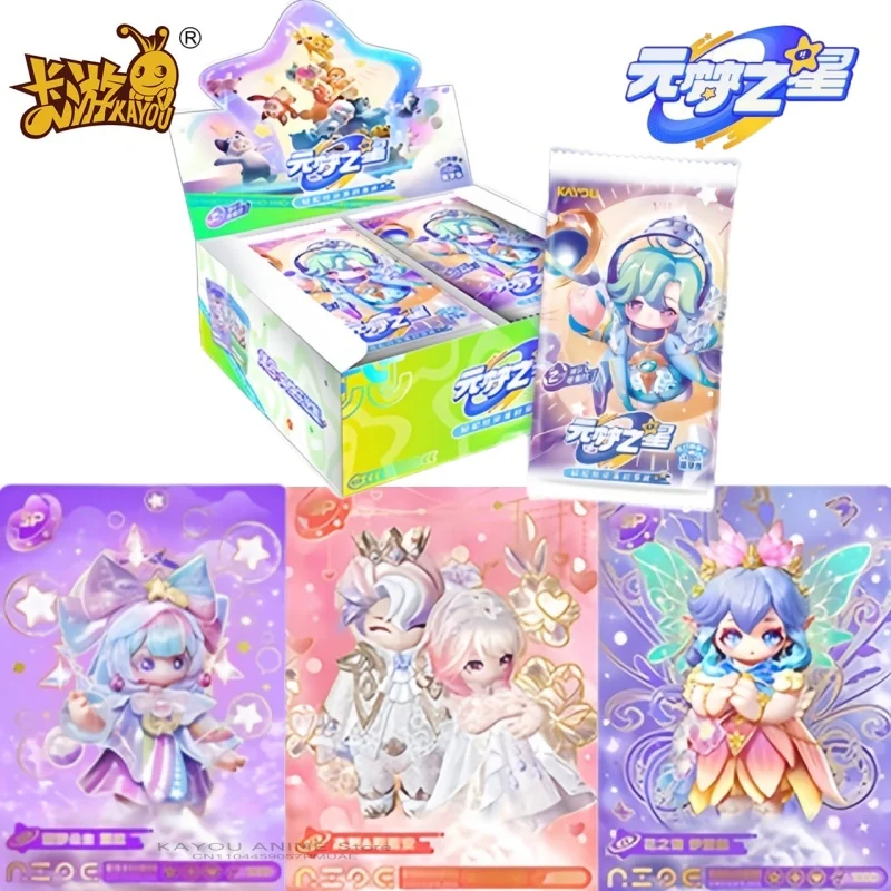 

KAYOU натуральная звездная карта Yuanmeng Party Star Dream Pack второй пуля 2, сборные карты, периферийные игрушки, флэш-карта, подарки