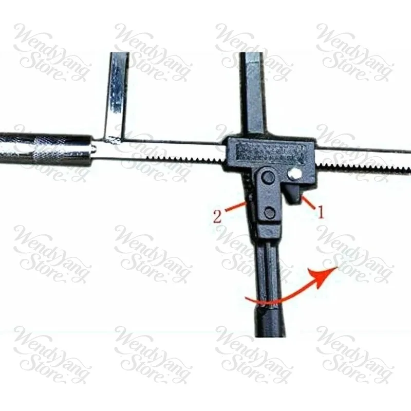 Suitable for Manual Operation of Tire Replacement Crusher, Vacuum Tire Replacement Tool, Coating Rake Machine Accessories