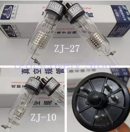 خط جمع مستشعر الفراغ الأسلاك المغناطيسية ذات الثمانية الدبوس -10B ZJ-27 أنبوب قياس الفراغ المؤين