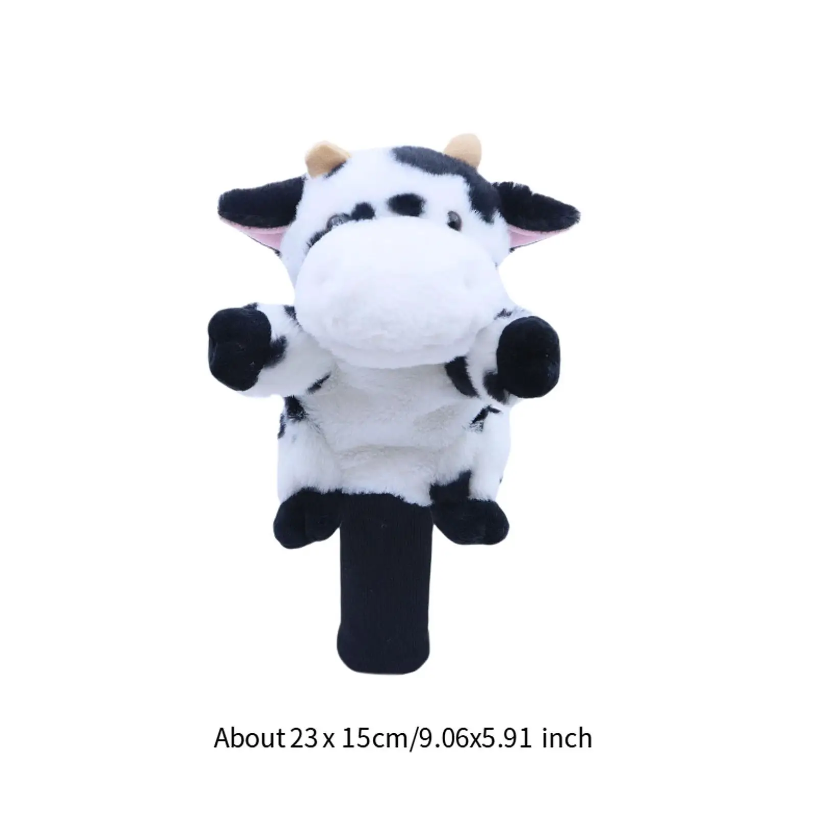 

Soft Plush Animal Golf Club Driver Headcover Sleeve, Cartoon Golfer Gift, Lightweight Golf Cue Protect Case Guard Protector