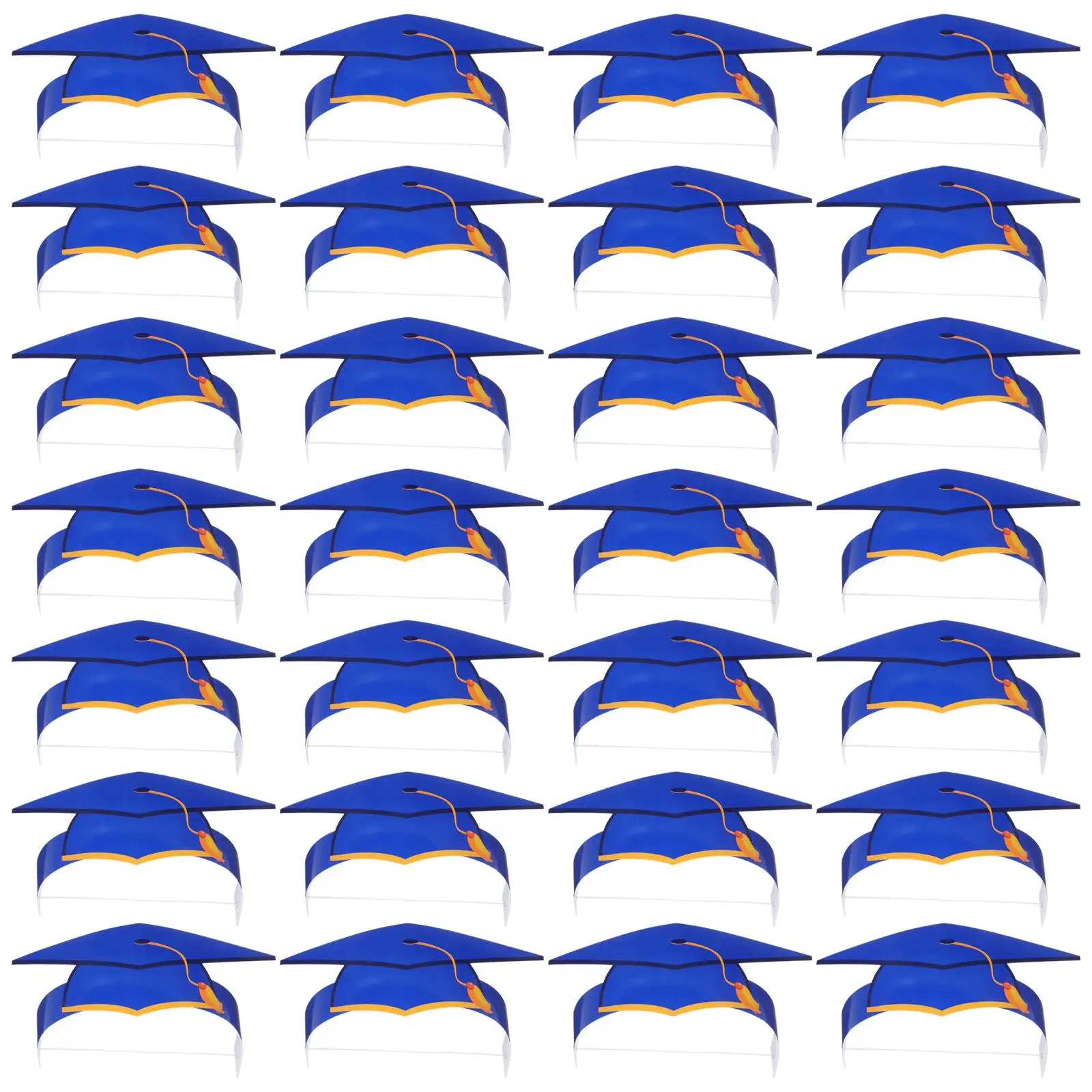 

36 Pcs Doctor Paper Hat Graduation Caps Bulk Party Favors Makeup Costume Props DIY
