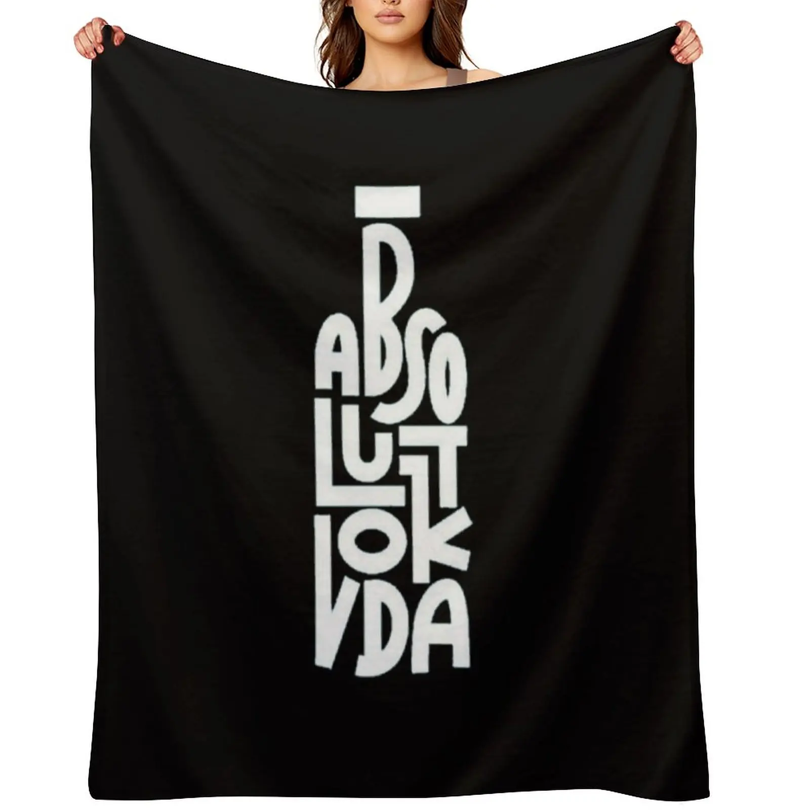 

Absolute Vodka Throw Blanket cosplay anime Fashion Sofas Summer Beddings Stuffeds Blankets