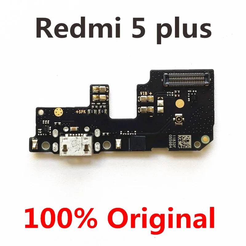 

New For Xiaomi RedMi 5 Plus USB Charging Port Flex Cable Dock Connector Board Repair Parts