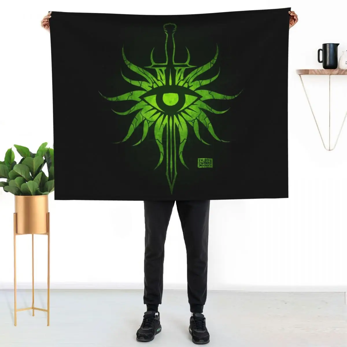 Dragon Age Inquisition Throw Blanket decorative Luxury Designer manga Soft Beds Decorative Beds Kid'S Blankets