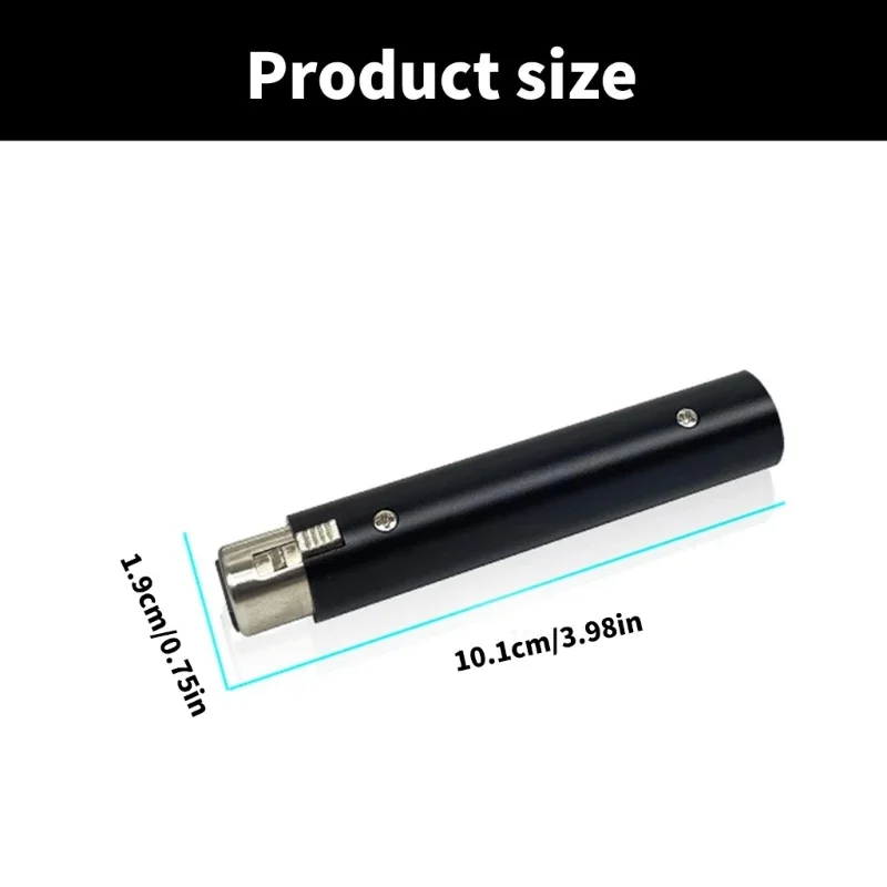 Bộ tiền khuếch đại micro động kim loại chuyên nghiệp cho hiệu suất du lịch Phụ kiện micro trực tiếp Giảm tiếng ồn