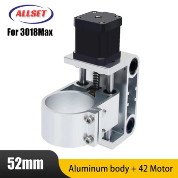 2 In 1 CNC Z axis module for laser engraving 52mm woodworking Miller spindle laser wood engraving machine router wood milling machine