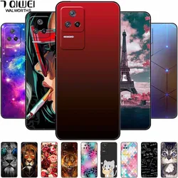 For Xiaomi Poco F4 5G Case Soft Silicone Protective TPU Funda Cover for Xiaomi Poco F4 5G Phone Cases PocoF4 F 4 Fashion Shell