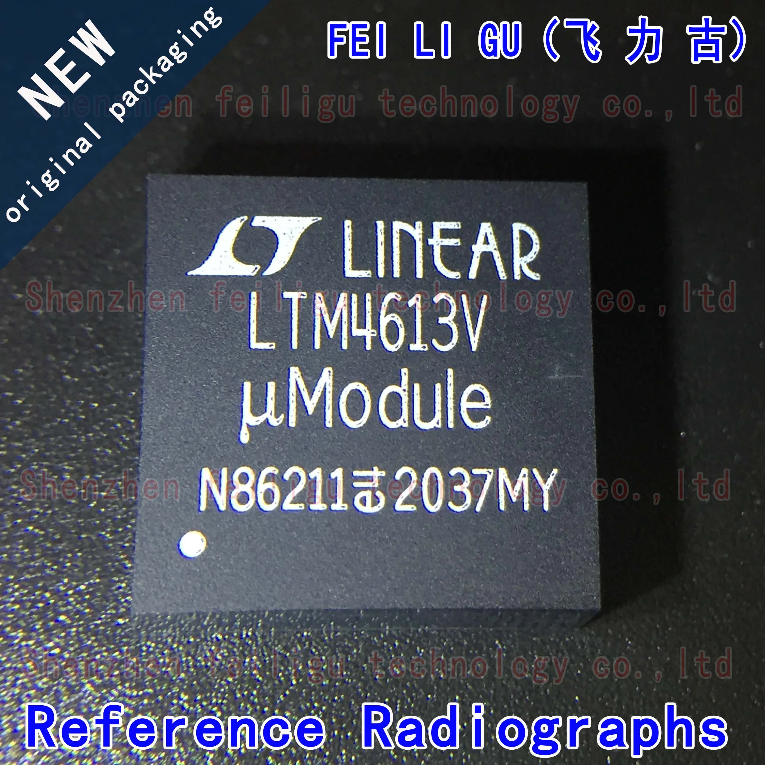 

1PCS 100% New Original LTM4613EV#PBF LTM4613IV#PBF LTM4613EV LTM4613IV LTM4613V LTM4613 Package: LGA133 DC-DC Power Chip