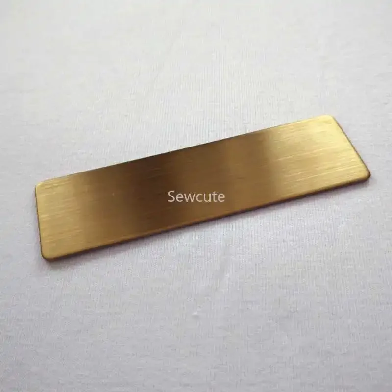 20pcs Laser Engraving Metal Badge Magnets Magnetic Stainless Steel Name Badge Holders Name Tag Magnet 70x20mm