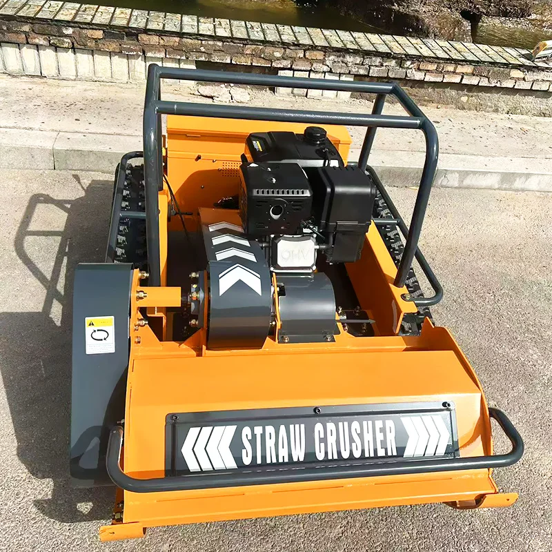 روبوت جزازة العشب الذكي لجميع التضاريس من النوع الزاحف المخصص، معيار انبعاث أوروبي على شكل حرف V رباعي الأشواط