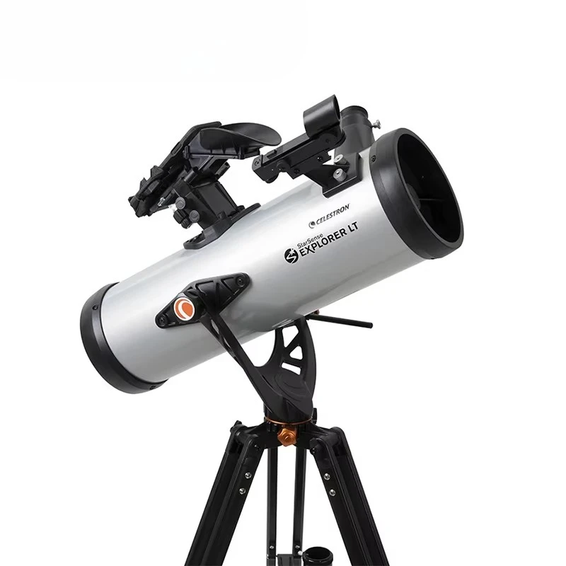 

Lt 114az Reflector Astronomical Telescope With Phone Holder For Children Student