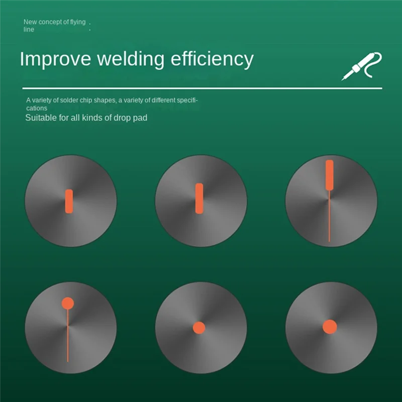 A58Z 208 точек ремонт точечного паяльного наконечника 2 шт. паяльная площадка для телефонов BGA PCB Pad