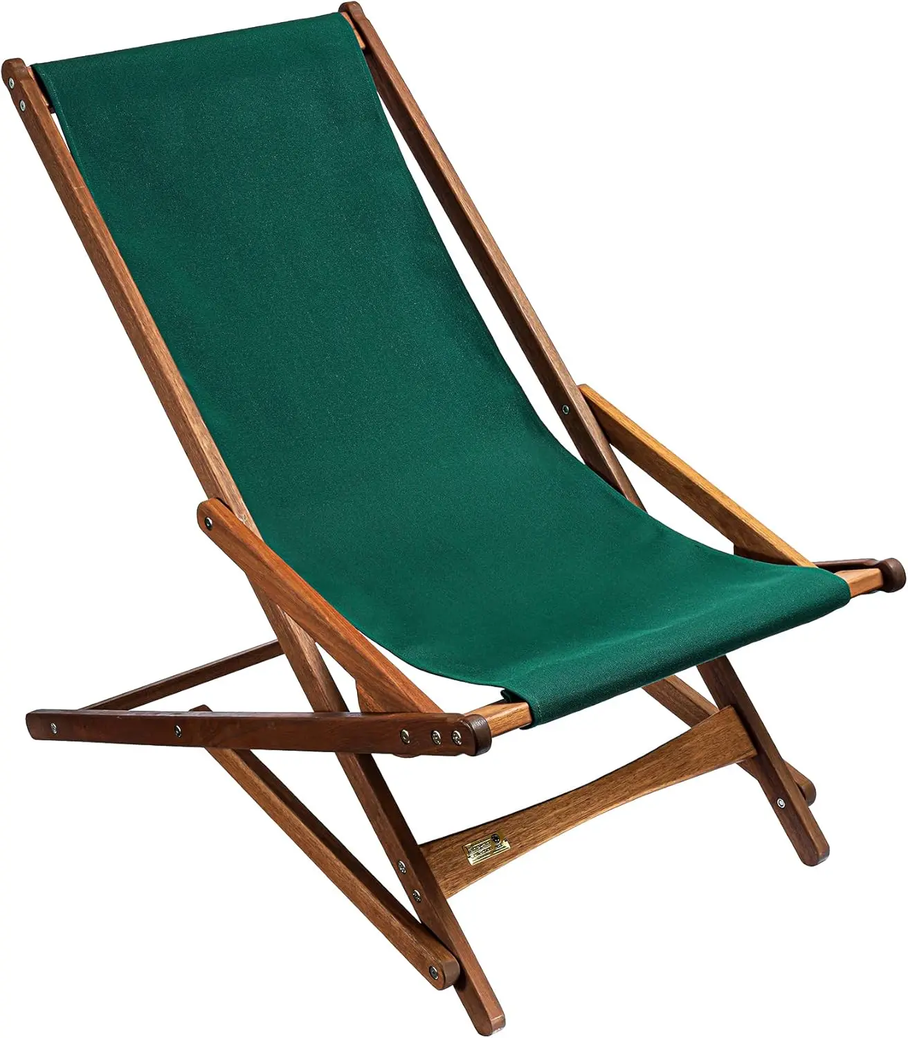 

Pangean Glider Chair - Portable Camping Chair, Outside Furniture, Foldable Chair and Space Saving Furniture - Wood, Holds Up to