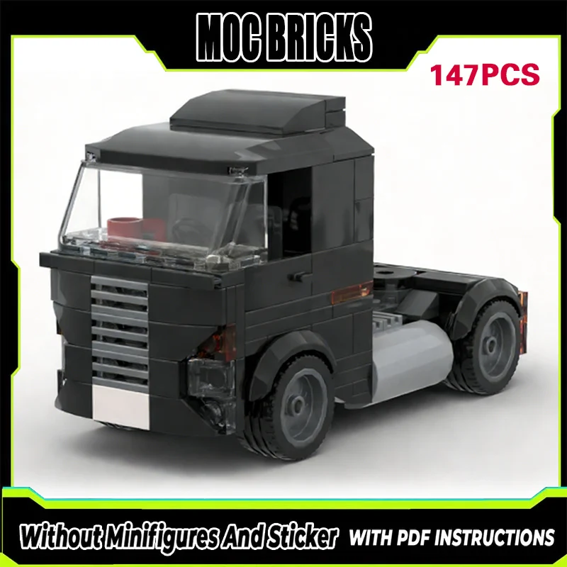 

Конструктор MOC: Модель городского автомобиля, европейский полупикап, модульная технология, подарки, праздничный набор для сборки, детские игрушки