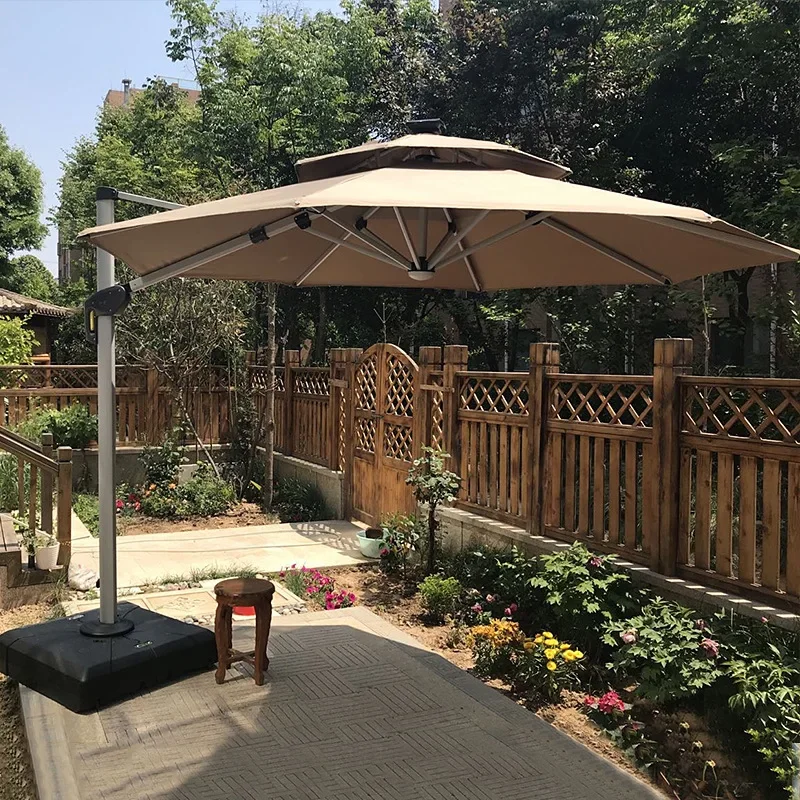 

Outdoor Parasol Courtyard Umbrella Terrace Garden Villa Large Sun Umbrella Outdoor
