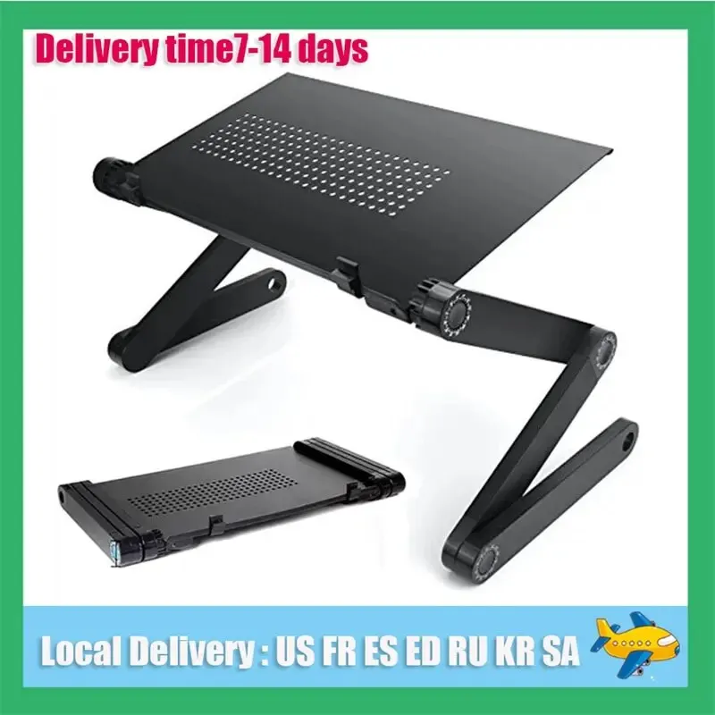 Adjustable Laptop Stand Multifunctional Folding Portable Notebook Computer Table Lapdesk for Sofa TV Bed PC Desk Stand New
