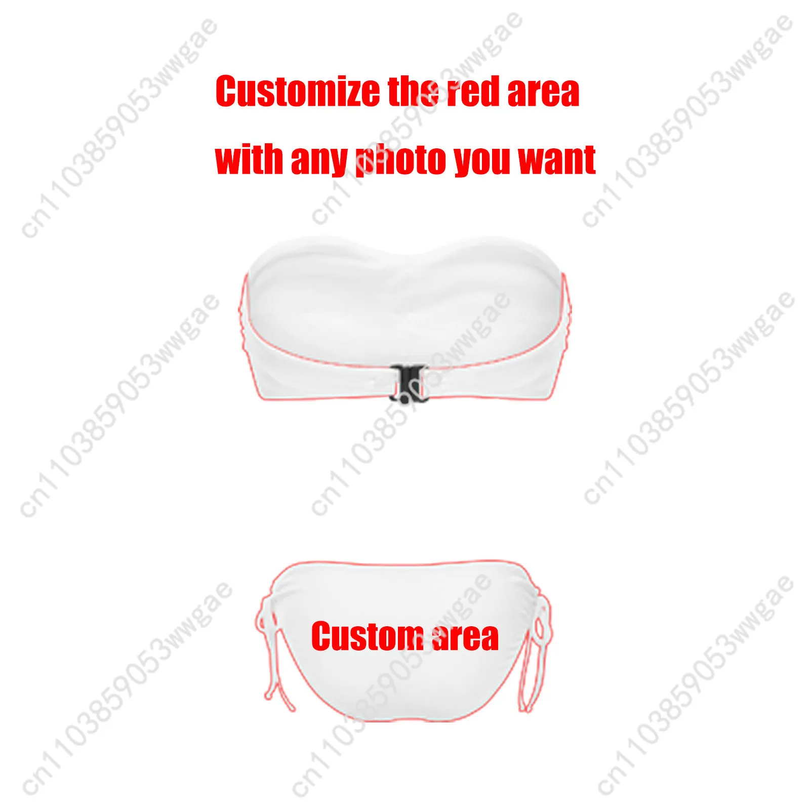 Tokyo Ghoul Swimsuit Womens Drawstring Two Piece Set Bathing Suit Personalized Swimwear Pool Beach Bikini Customized Beachwears