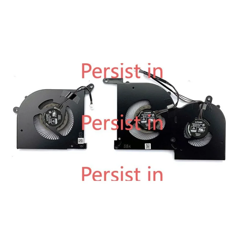 Оригинальный охлаждающий вентилятор для процессора MSI GS66 WS66 P66 MS-16V1 MS-16V2