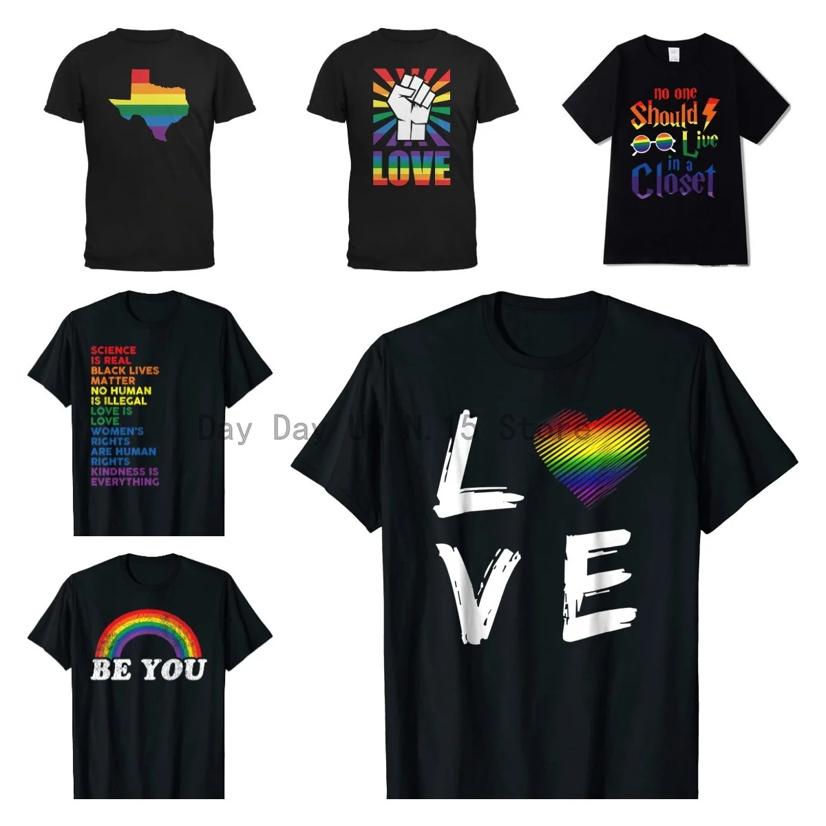 Pride Rainbow Equality Gift T-Shirt