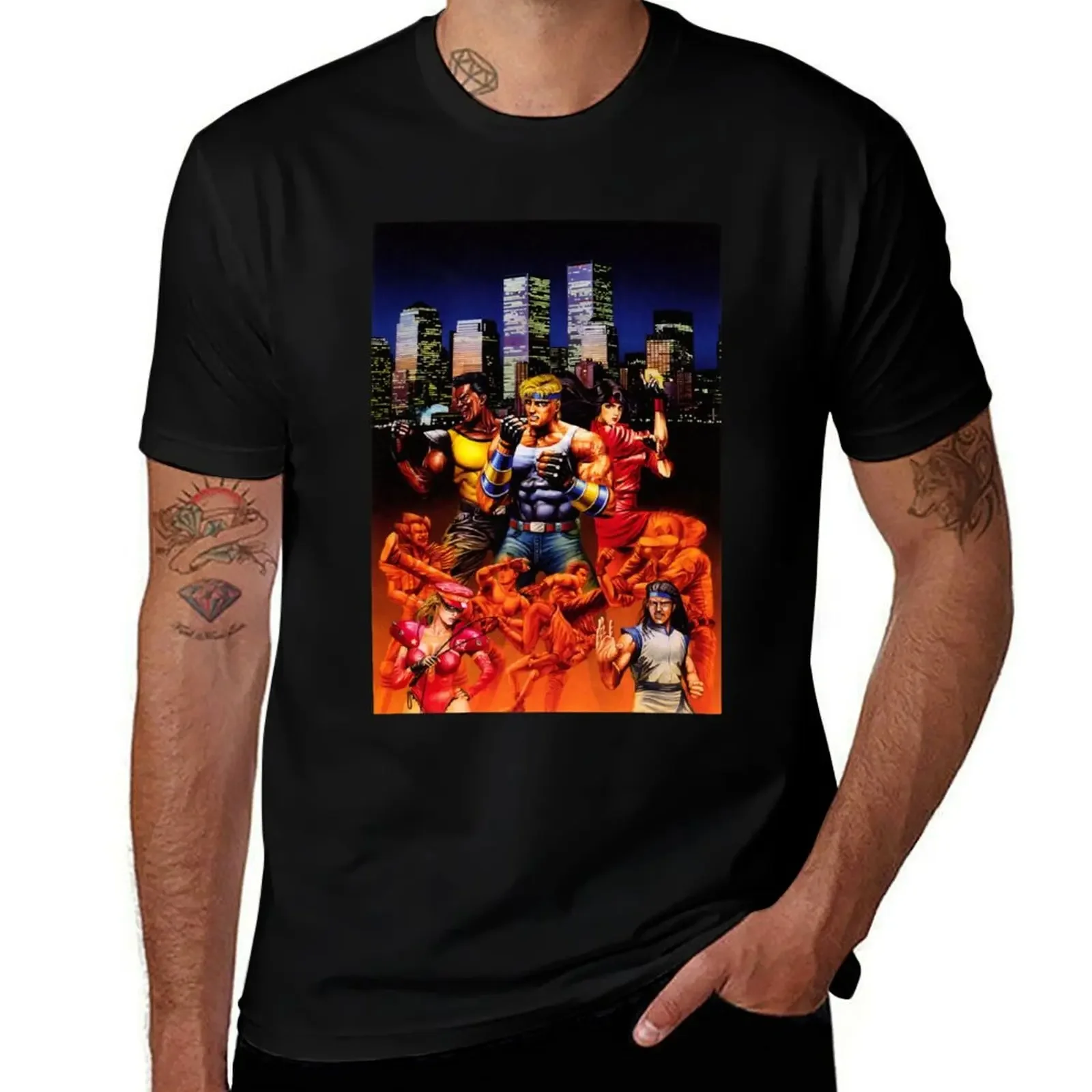 Pretty Popular Game For Collector Fans Streets Of Rage Ii Vintage T-Shirt funny gifts T-shirt men