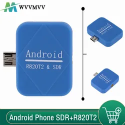 Receptor Mini RTL-SDR e ADS-B SDR, telefone Android, receptor de TV SDR + R820T2, dongle USB NESDR Nano 2, venda quente