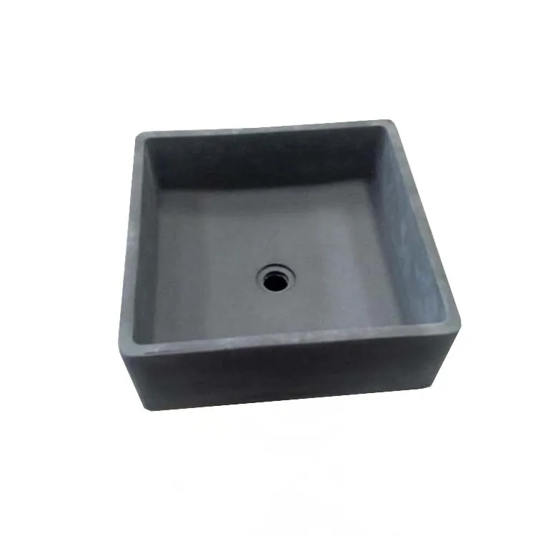 

Wash your face in a minimalist square basin, single basin, micro-cement, water, household table, wash your hands,