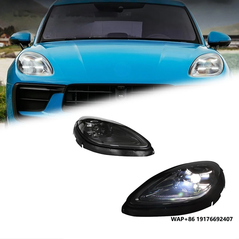 

FT Car Lights for'Porsche Macan Headlights 2014-2022 Macan LED Projetor Headlamp Daytime Running Light Automotive Accessories