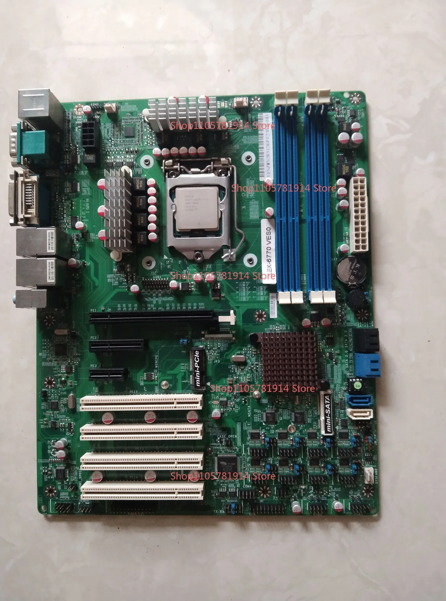For AEMQ77-933 AF93 1155 Pin Desktop Computer Industrial Control Master