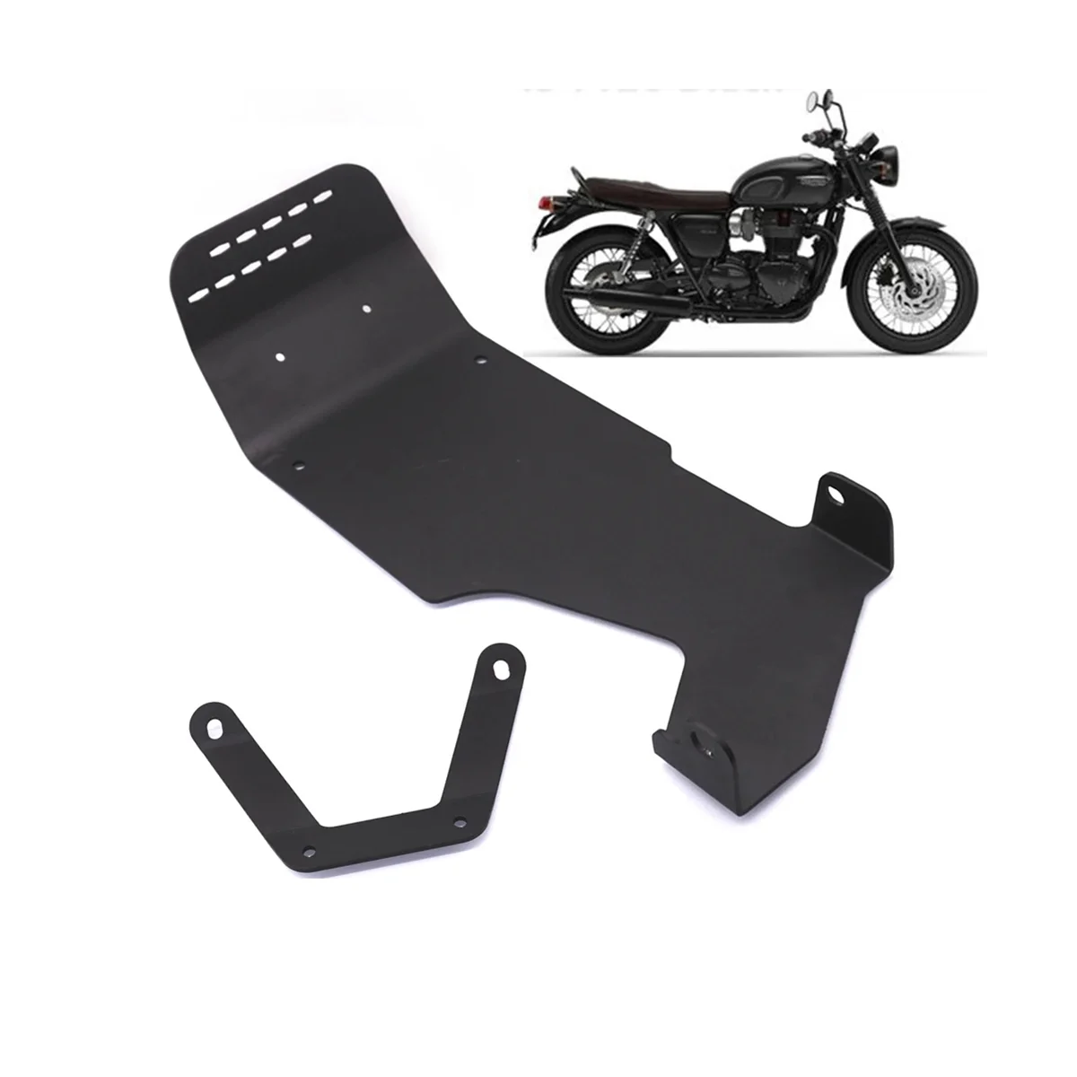 Motorcycle Engine Base Chassis Spoiler Guard Cover Protector for BONNEVILLE T120 Black T100 Black Street